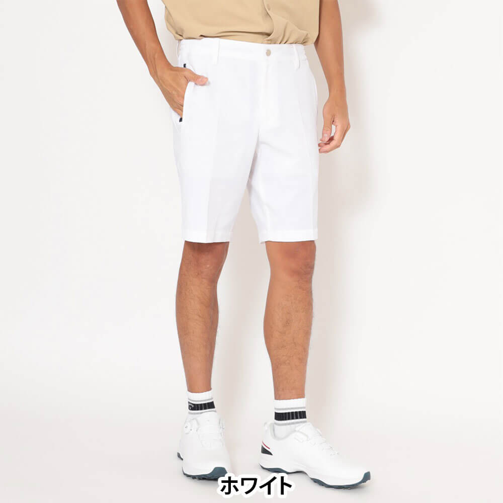 キャロウェイ Callaway メンズ 8WAYストレッチ 麻タッチ ショートパンツ C26127104 2026年モデル