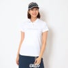 キャロウェイ Callaway　レディース 鹿の子 半袖 ポロシャツ C26134200　2026年モデル 画像2(ALT)