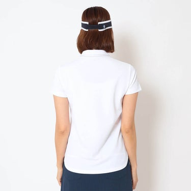 キャロウェイ Callaway　レディース 鹿の子 半袖 ポロシャツ C26134200　2026年モデル 画像3(ALT)