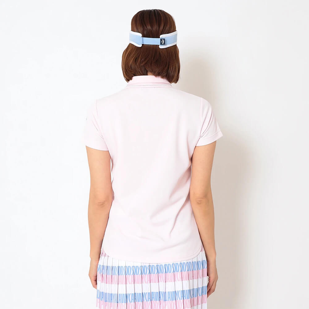 キャロウェイ Callaway　レディース 鹿の子 半袖 ポロシャツ C26134200　2026年モデル 画像6(ALT)