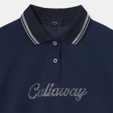 キャロウェイ Callaway　レディース 鹿の子 半袖 ポロシャツ C26134200　2026年モデル 画像14(ALT)