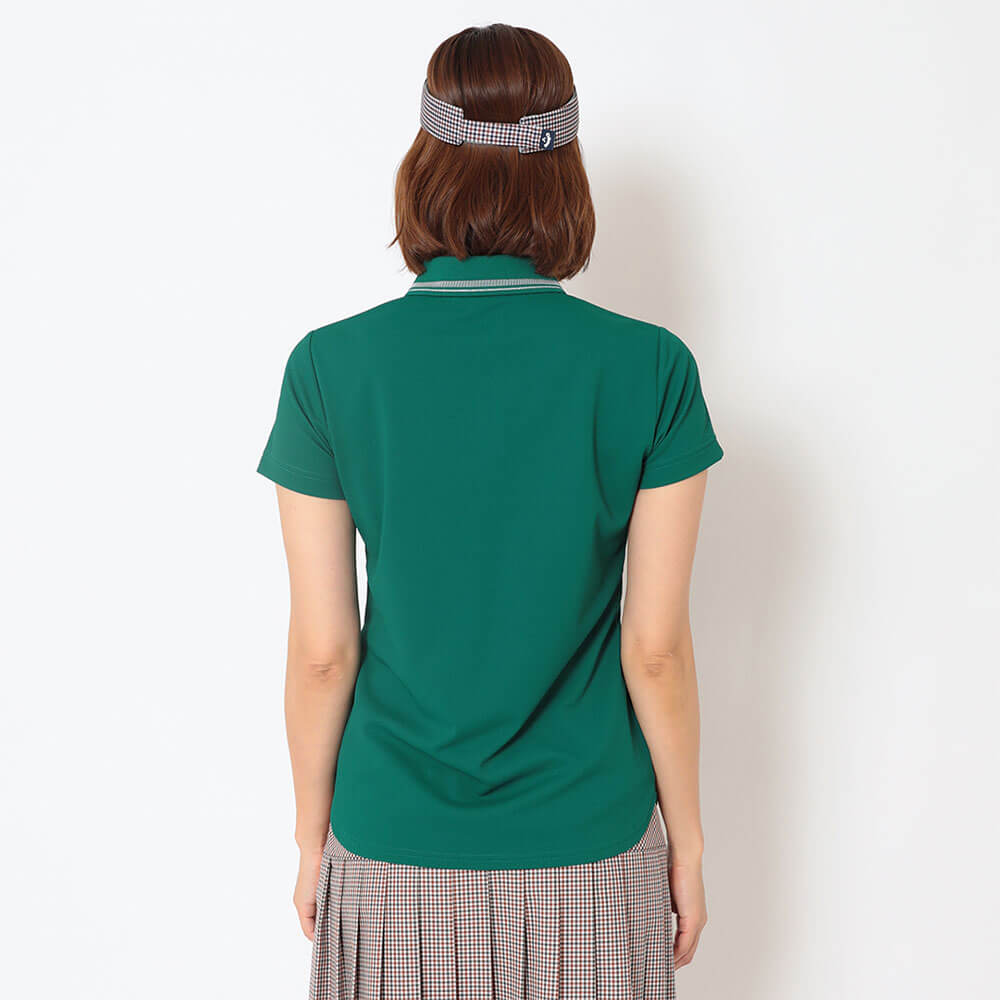 キャロウェイ Callaway　レディース 鹿の子 半袖 ポロシャツ C26134200　2026年モデル 画像16(ALT)