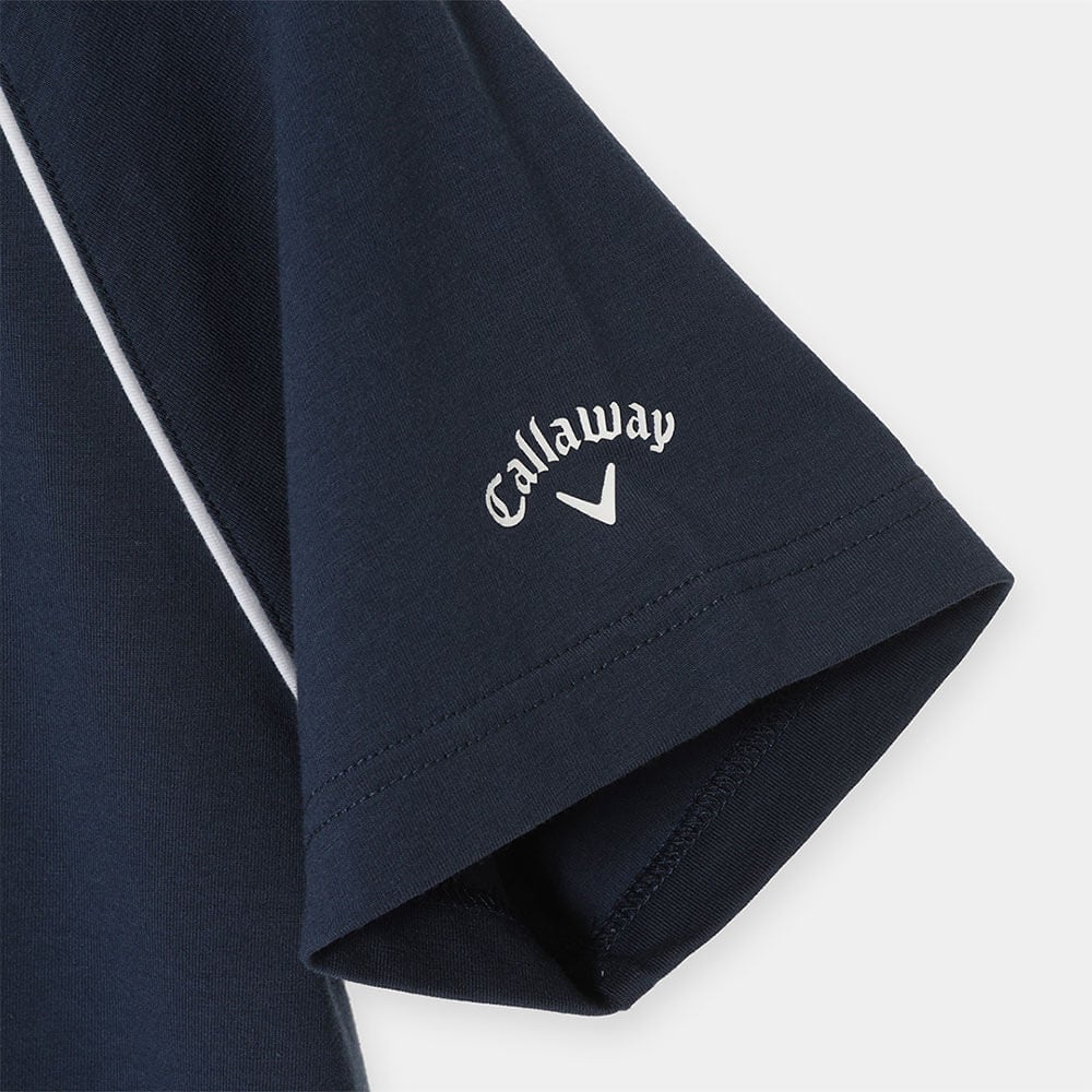 キャロウェイ Callaway　レディース 半袖 モックネック シャツ C26134201　2026年モデル 画像14(ALT)