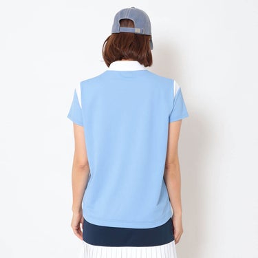 キャロウェイ Callaway　レディース ワッフル 半袖 モックネック シャツ C26134202　2026年モデル 画像9(ALT)