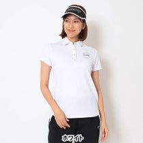 キャロウェイ Callaway　レディース ストライプ ジャカード 半袖 ポロシャツ C26134203　2026年モデル