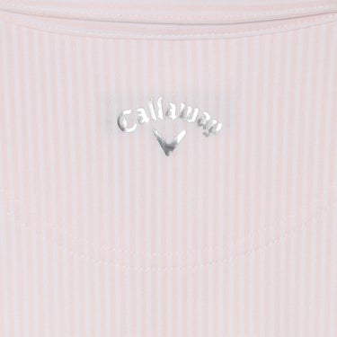 キャロウェイ Callaway　レディース ストライプ ジャカード 半袖 ポロシャツ C26134203　2026年モデル 画像9(ALT)