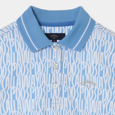 キャロウェイ Callaway　レディース レタードプリント 鹿の子 半袖 ポロシャツ C26134204　2026年モデル 画像11(ALT)