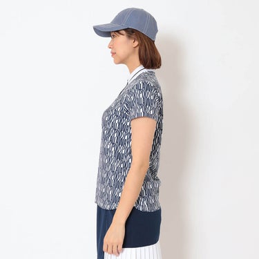 キャロウェイ Callaway　レディース レタードプリント 鹿の子 半袖 ポロシャツ C26134204　2026年モデル 画像14(ALT)