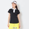キャロウェイ Callaway　レディース 裏クール 半袖 ハーフジップ シャツ C26134205　2026年モデル 画像2(ALT)