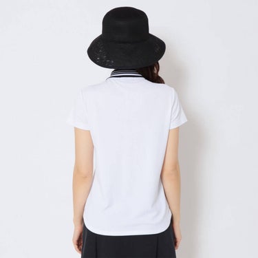 キャロウェイ Callaway　レディース 裏クール 半袖 ハーフジップ シャツ C26134205　2026年モデル 画像6(ALT)