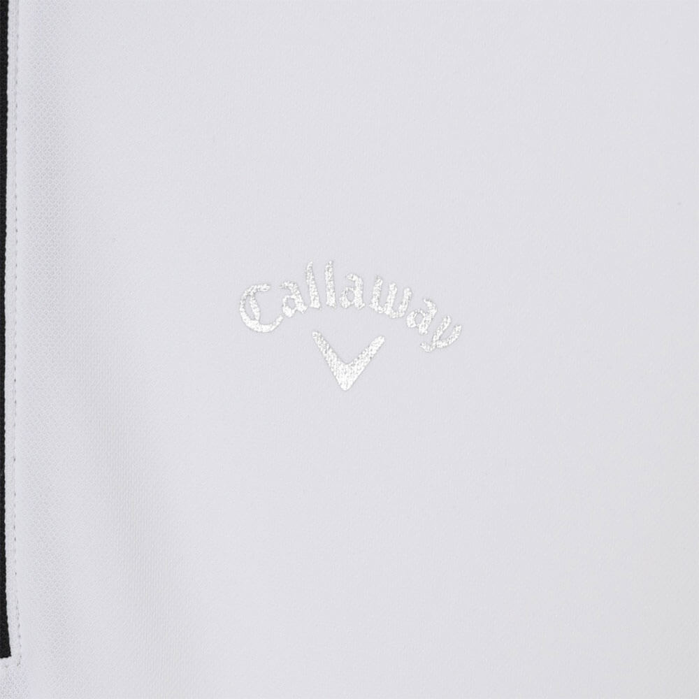 キャロウェイ Callaway　レディース 裏クール 半袖 ハーフジップ シャツ C26134205　2026年モデル 画像9(ALT)