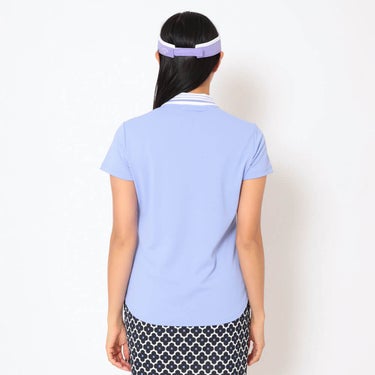 キャロウェイ Callaway　レディース 裏クール 半袖 ハーフジップ シャツ C26134205　2026年モデル 画像14(ALT)