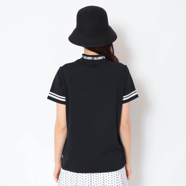 キャロウェイ Callaway　レディース 裏クール 半袖 モックネック シャツ C26134206　2026年モデル 画像3(ALT)