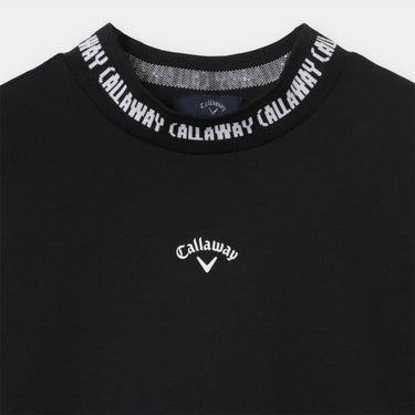 キャロウェイ Callaway　レディース 裏クール 半袖 モックネック シャツ C26134206　2026年モデル 画像5(ALT)