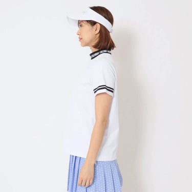 キャロウェイ Callaway　レディース 裏クール 半袖 モックネック シャツ C26134206　2026年モデル 画像10(ALT)