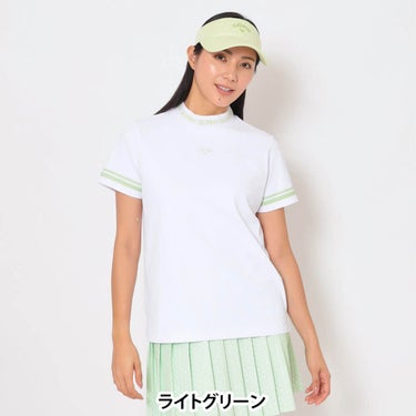 キャロウェイ Callaway　レディース 裏クール 半袖 モックネック シャツ C26134206　2026年モデル 画像17(ALT)