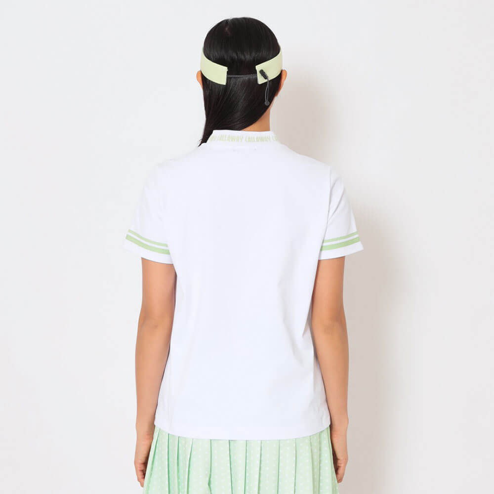 キャロウェイ Callaway　レディース 裏クール 半袖 モックネック シャツ C26134206　2026年モデル 画像18(ALT)