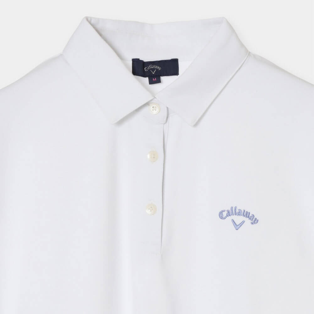 キャロウェイ Callaway　レディース ヤシの木プリント 半袖 リラックス ポロシャツ C26134212　2026年モデル 画像14(ALT)