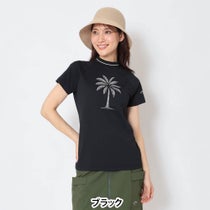 キャロウェイ Callaway　レディース ラインストーン付 半袖 モックネック シャツ C26134214　2026年モデル