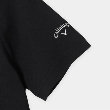 キャロウェイ Callaway　レディース ラインストーン付 半袖 モックネック シャツ C26134214　2026年モデル 画像6(ALT)