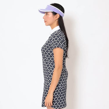 キャロウェイ Callaway　レディース レトロフラワープリント 半袖 ポロシャツ C26134215　2026年モデル 画像4(ALT)