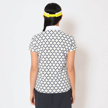 キャロウェイ Callaway　レディース レトロフラワープリント 半袖 ポロシャツ C26134215　2026年モデル 画像6(ALT)