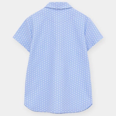 キャロウェイ Callaway　レディース かざあなメッシュ ドットプリント 半袖 ポロシャツ C26134216　2026年モデル 画像14(ALT)