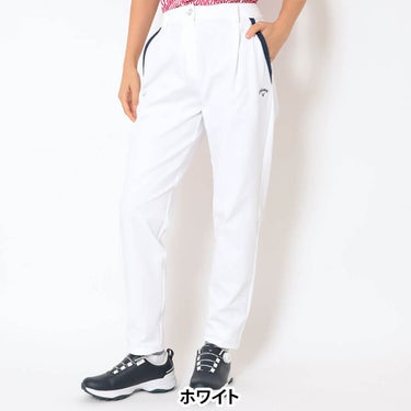 キャロウェイ Callaway　レディース 8WAYストレッチ 撥水 ニットツイル ロングパンツ C26126201　2026年モデル 画像5(ALT)