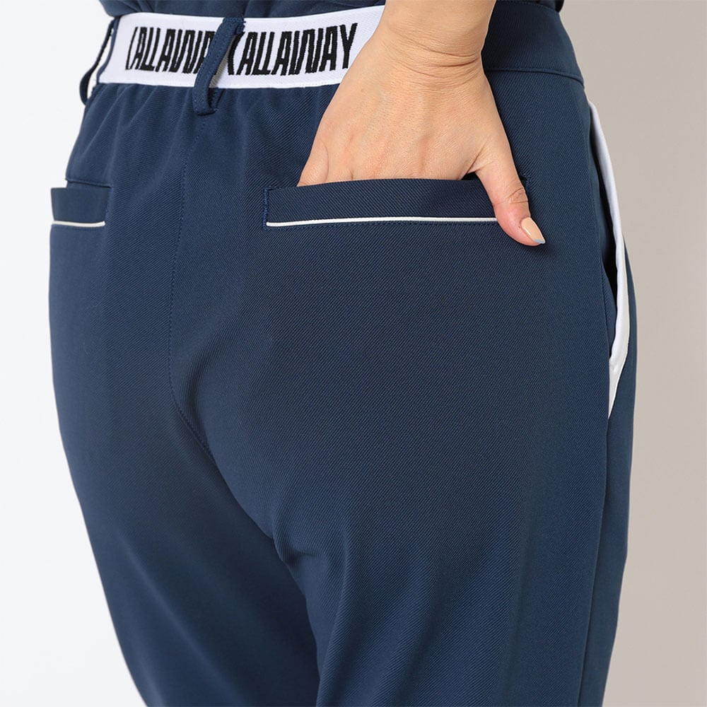キャロウェイ Callaway　レディース 8WAYストレッチ 撥水 ニットツイル ロングパンツ C26126201　2026年モデル 画像11(ALT)