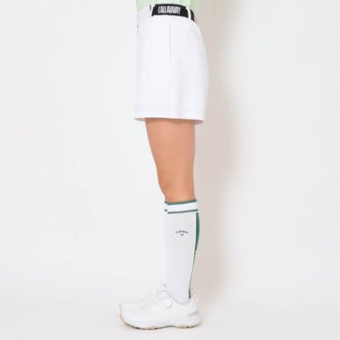 キャロウェイ Callaway　レディース 8WAYストレッチ 麻ライク ショートパンツ C26127201　2026年モデル 画像4(ALT)