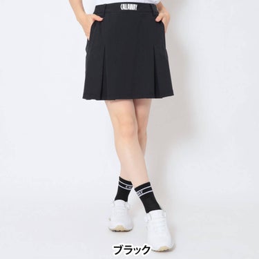 キャロウェイ Callaway　レディース 8WAYストレッチ 裏クール プリーツスカート C26128207　2026年モデル 画像2(ALT)