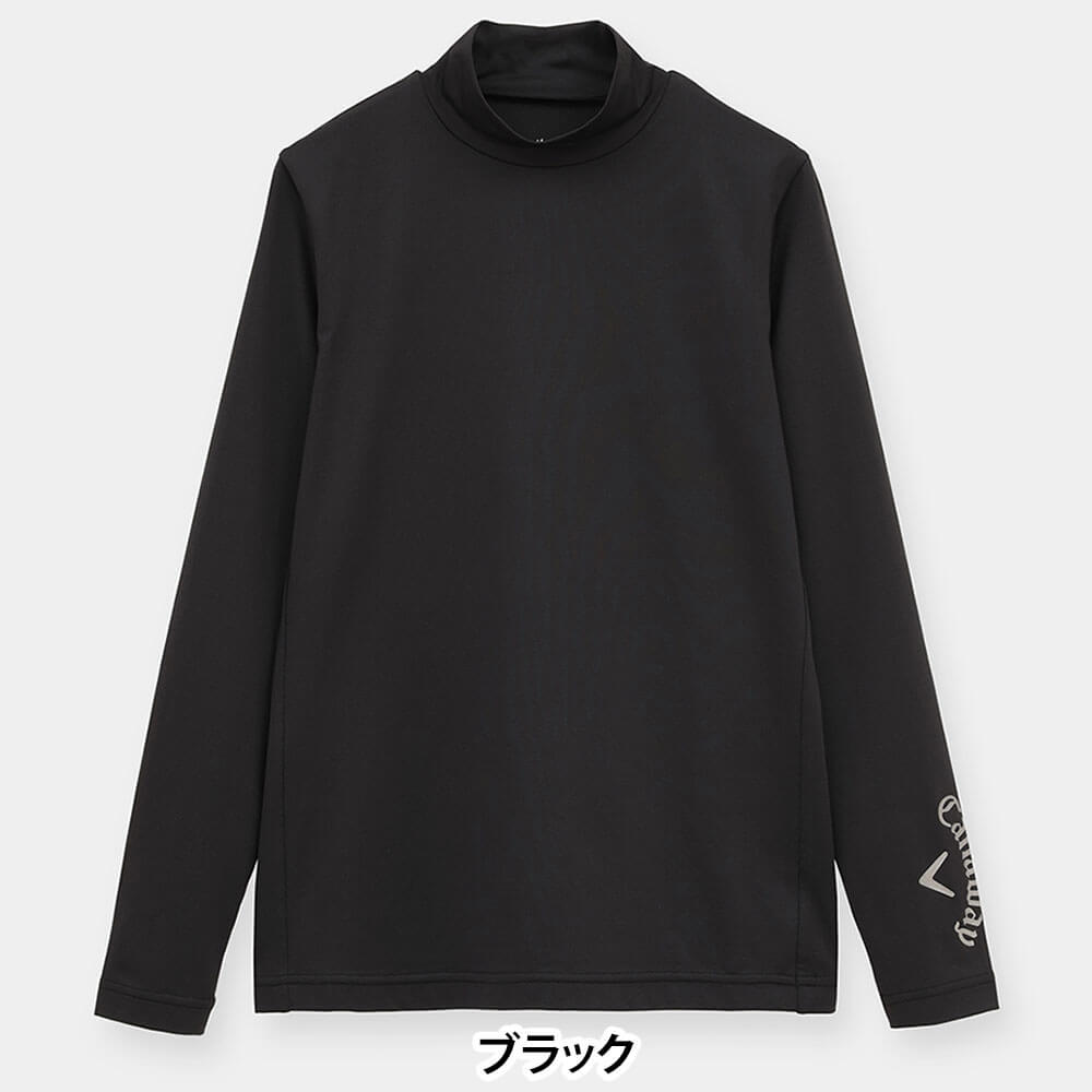 キャロウェイ Callaway　レディース クールコア 天竺 長袖 ハイネック インナーシャツ C26932200　2026年モデル 画像2(ALT)