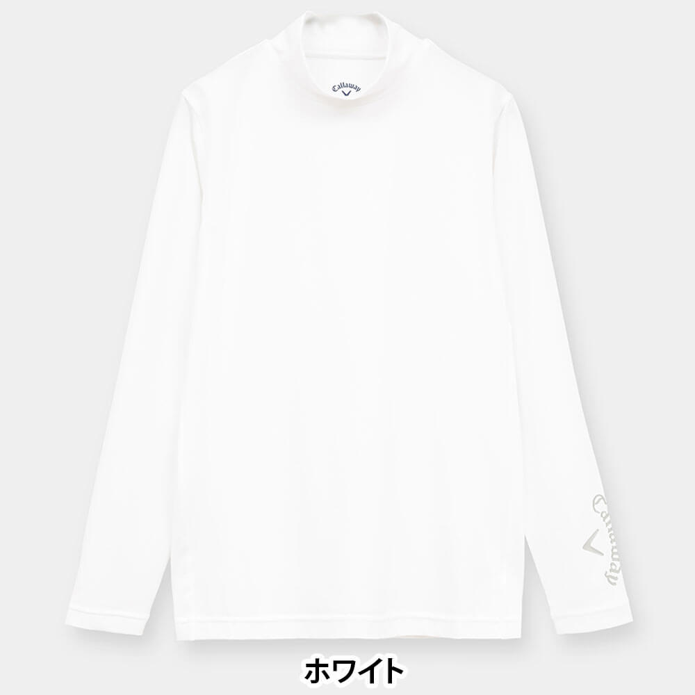キャロウェイ Callaway　レディース クールコア 天竺 長袖 ハイネック インナーシャツ C26932200　2026年モデル 画像4(ALT)