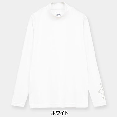 キャロウェイ Callaway　レディース クールコア 天竺 長袖 ハイネック インナーシャツ C26932200　2026年モデル 画像4(ALT)
