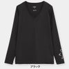 キャロウェイ Callaway　レディース クールコア 天竺 長袖 Uネック インナーシャツ C26932201　2026年モデル 画像2(ALT)