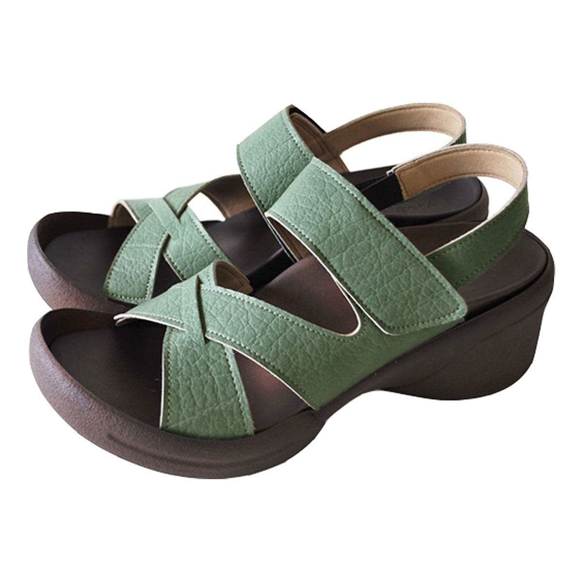 リゲッタ Re:getA　クロスベルト ウェッジ サンダル R2682 画像5(ALT)