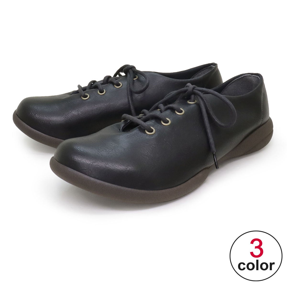 リゲッタ Re:getA　レースアップ シューズ R071B