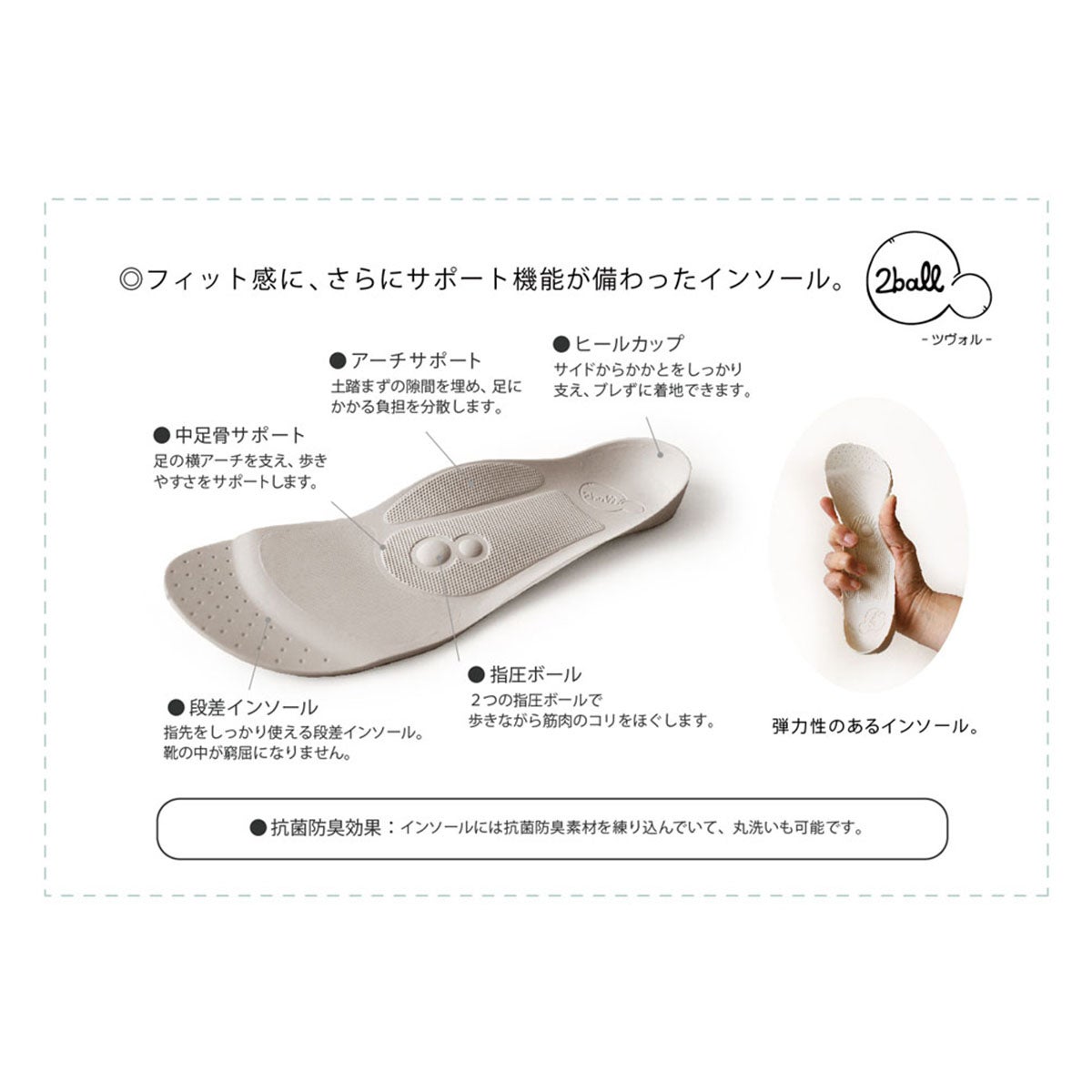 リゲッタ Re:getA　ツヴォル 2ball プレーン パンプス TB-101 画像14(ALT)