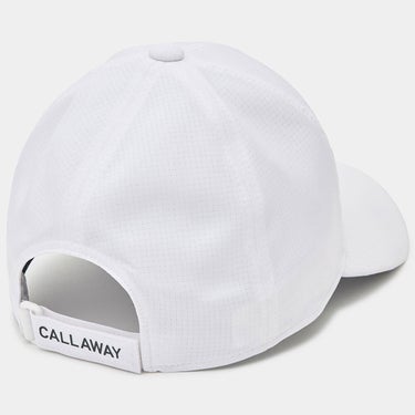 キャロウェイ Callaway　メンズ ドット メッシュ キャップ C26191100 1030 ホワイト　2026年モデル ホワイト 画像2(ALT)