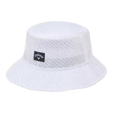 キャロウェイ Callaway　メンズ かざあなメッシュ ハット C26191117 1030 ホワイト　2026年モデル ホワイト