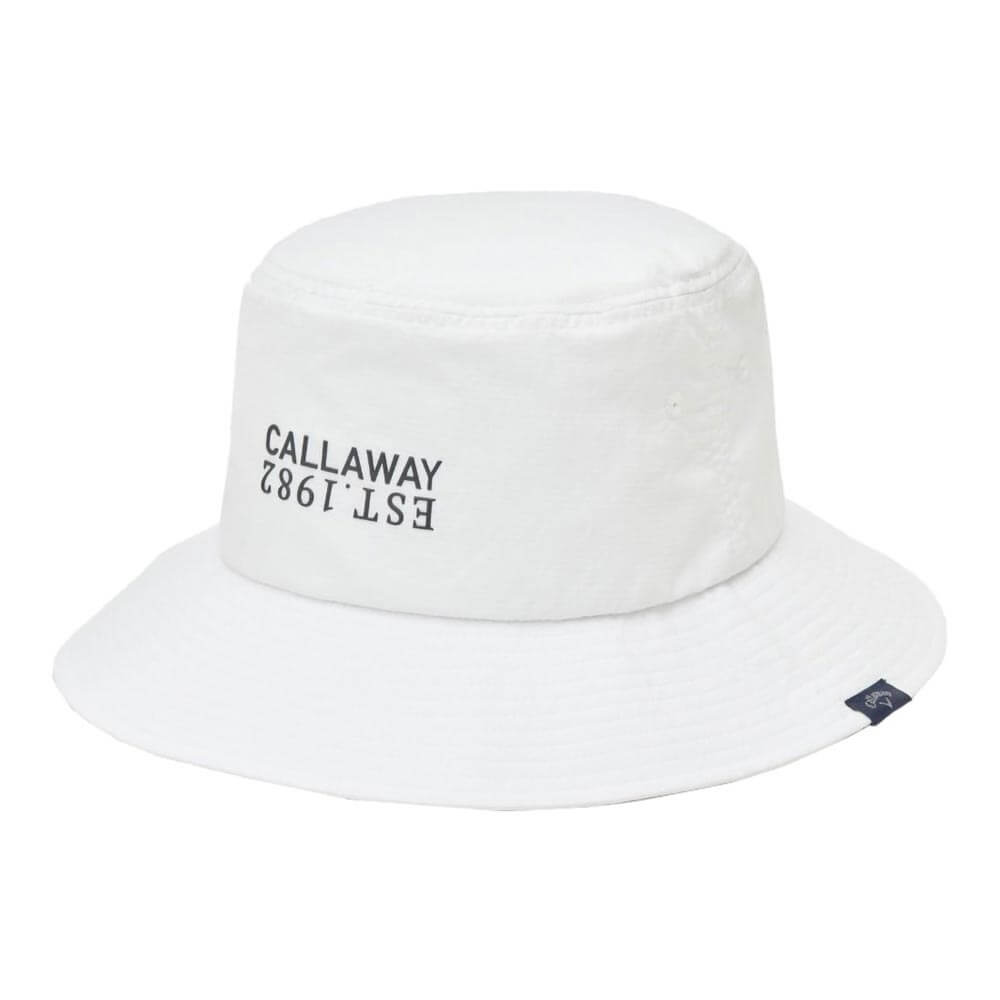 キャロウェイ Callaway　メンズ 遮熱 ハット C26191119 1030 ホワイト　2026年モデル ホワイト