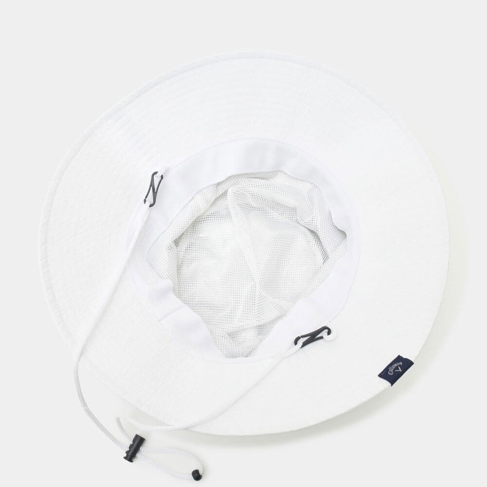 キャロウェイ Callaway　メンズ 遮熱 ハット C26191119 1030 ホワイト　2026年モデル ホワイト 画像3(ALT)