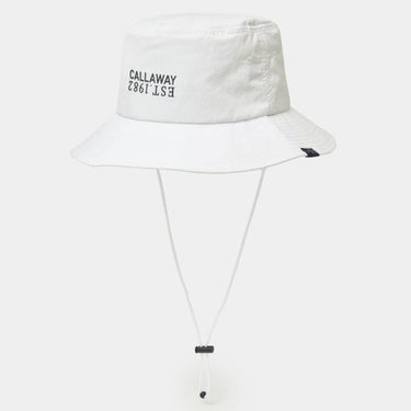 キャロウェイ Callaway　メンズ 遮熱 ハット C26191119 1030 ホワイト　2026年モデル ホワイト 画像4(ALT)