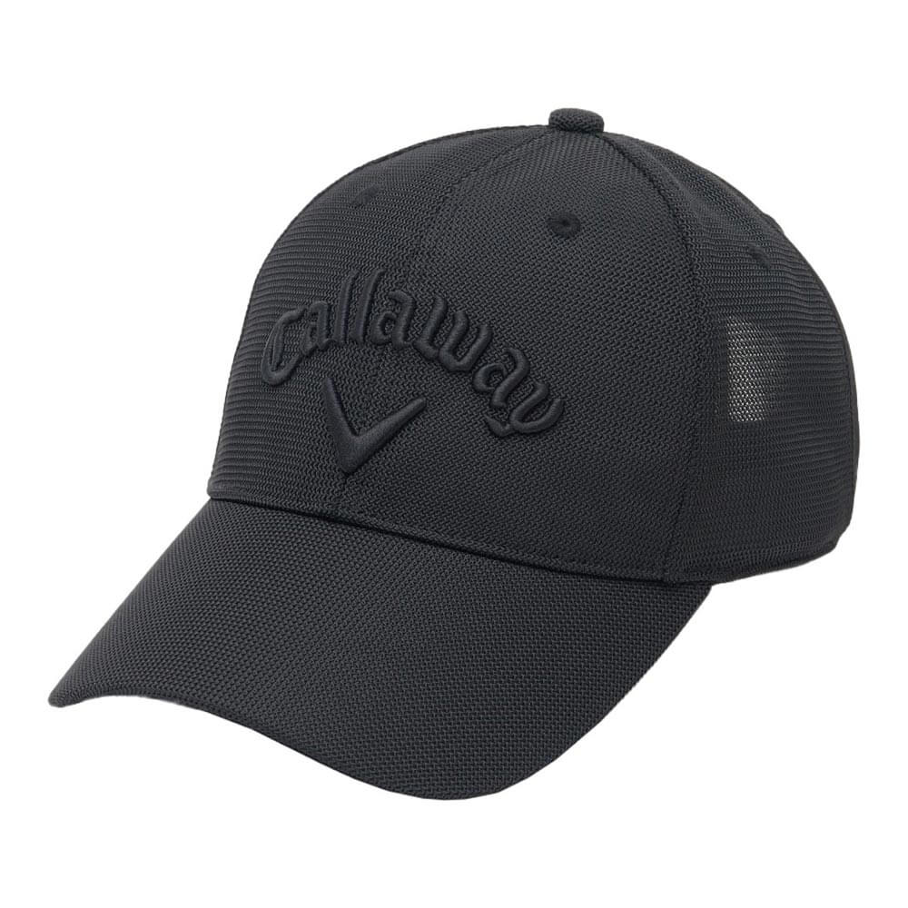 キャロウェイ Callaway　メンズ ツアーベイシック メッシュ キャップ C26990104 1010 ブラック　2026年モデル ブラック