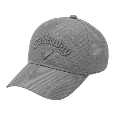 キャロウェイ Callaway　メンズ ツアーベイシック メッシュ キャップ C26990104 1020 グレー　2026年モデル グレー