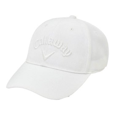 キャロウェイ Callaway　メンズ ツアーベイシック メッシュ キャップ C26990104 1030 ホワイト　2026年モデル ホワイト
