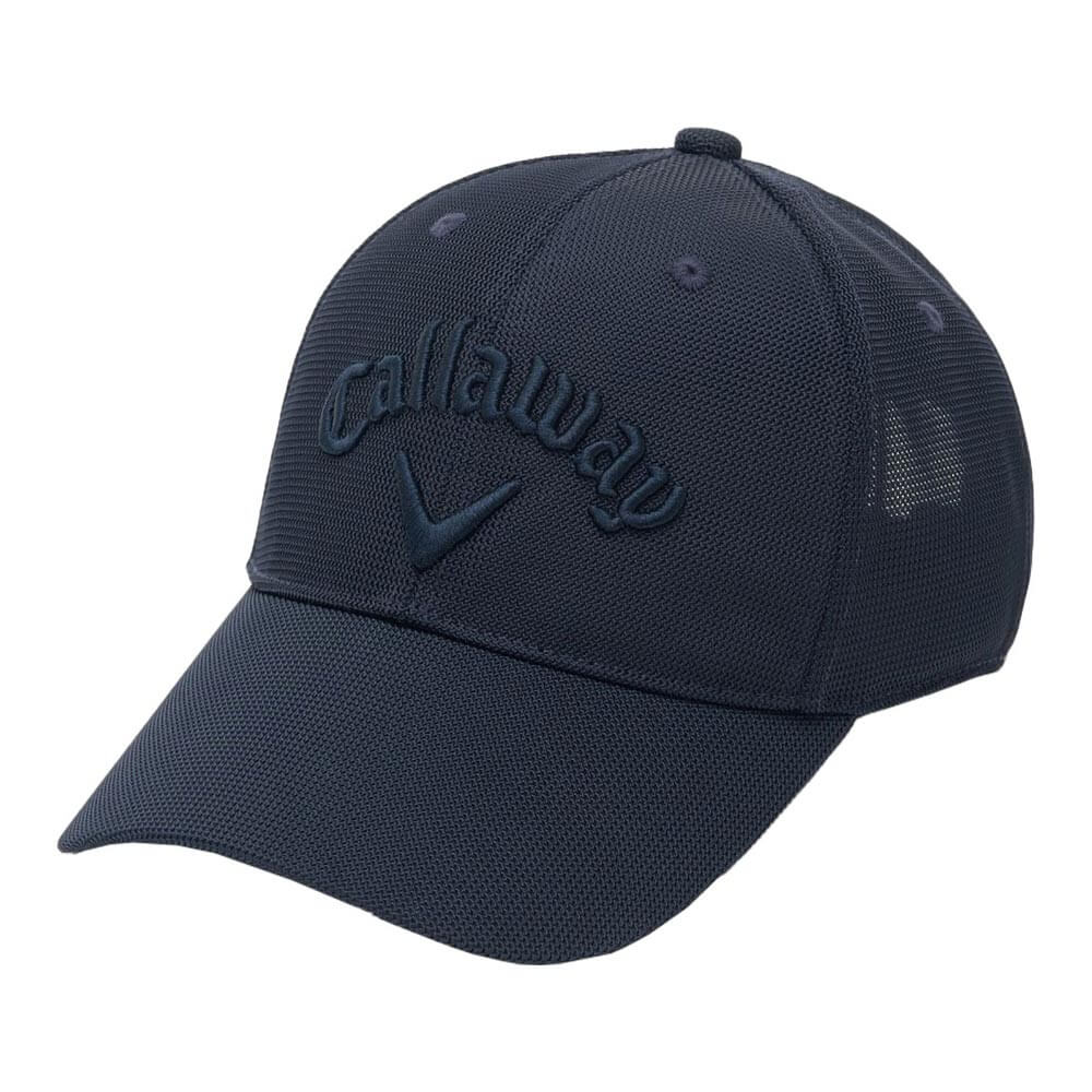 キャロウェイ Callaway　メンズ ツアーベイシック メッシュ キャップ C26990104 1120 ネイビー　2026年モデル ネイビー