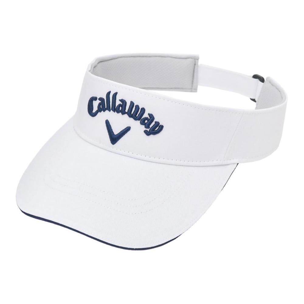 キャロウェイ Callaway　メンズ ツアーベイシック バイザー C26990109 1030 ホワイト　2026年モデル ホワイト