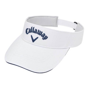 キャロウェイ Callaway　メンズ ツアーベイシック バイザー C26990109 1030 ホワイト　2026年モデル ホワイト