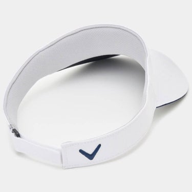 キャロウェイ Callaway　メンズ ツアーベイシック バイザー C26990109 1030 ホワイト　2026年モデル ホワイト 画像2(ALT)